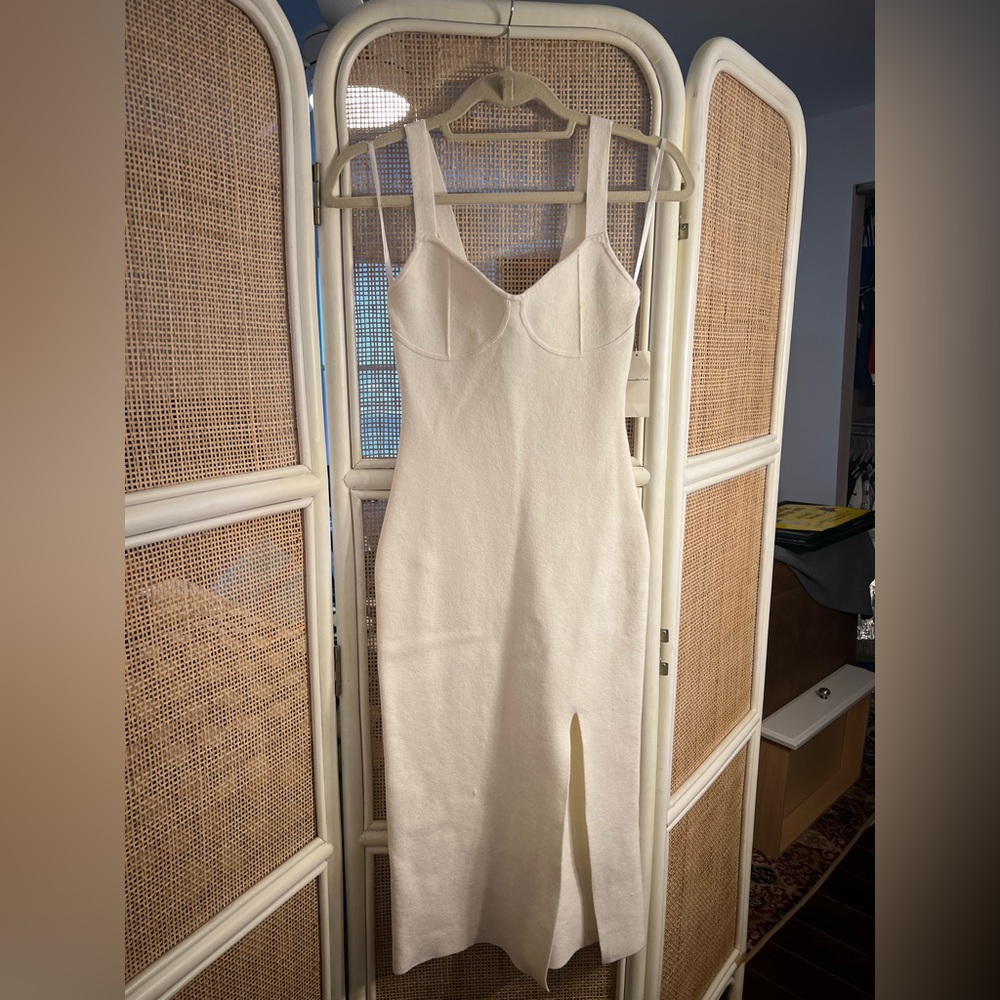 White Midi Dress